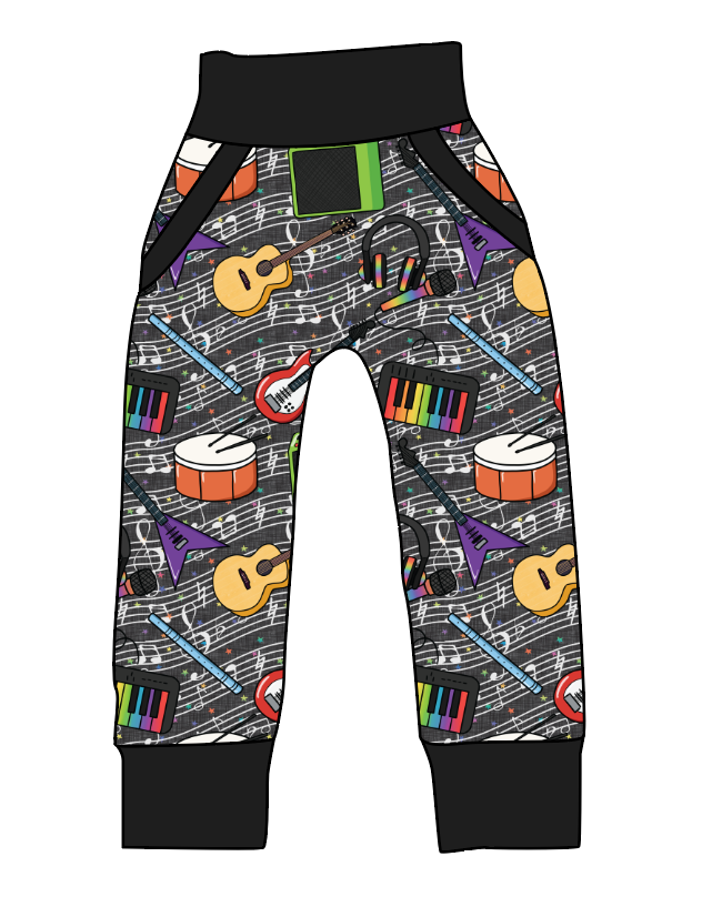 Rainbow Rock Beanpole Pants And Shorts