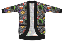 Load image into Gallery viewer, Rainbow Rock Kids Cocoon Cardigan