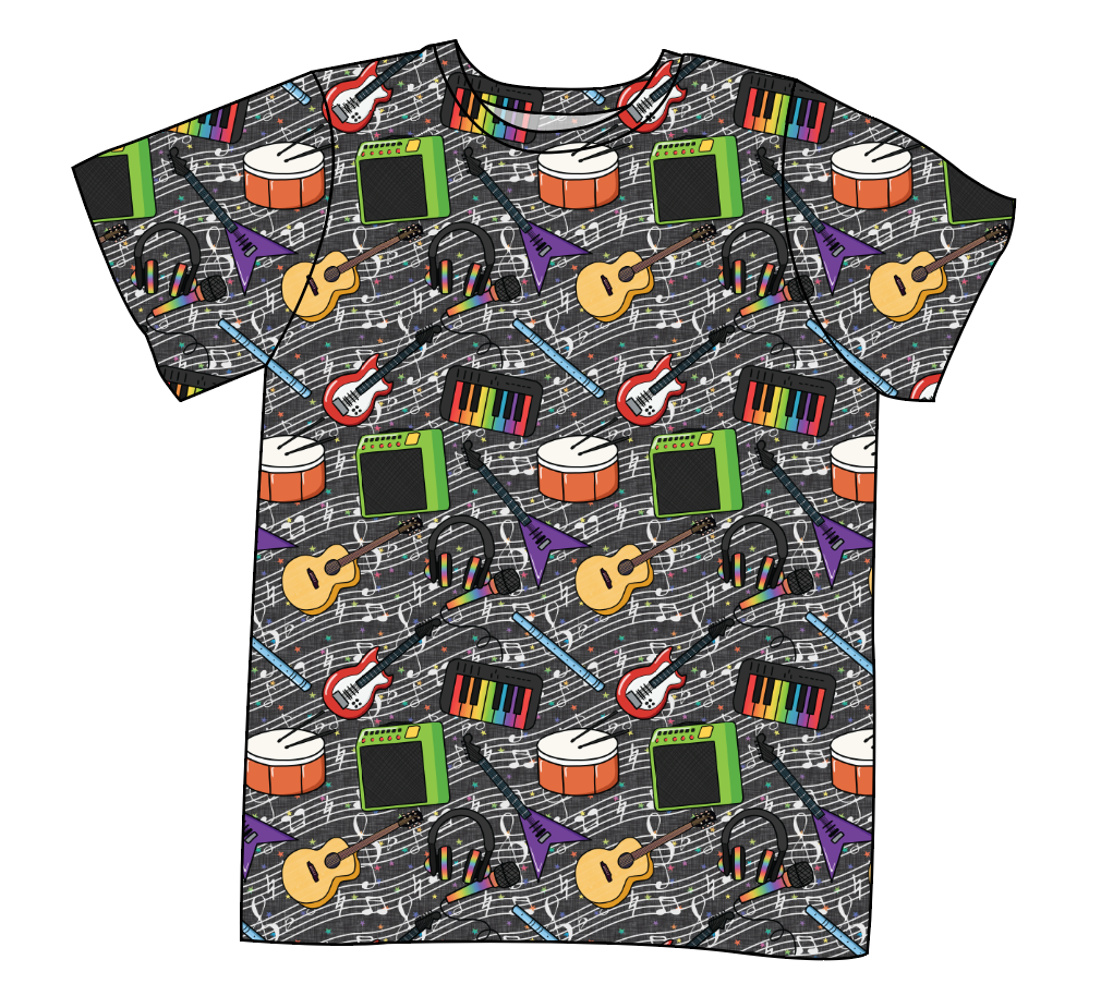 Rainbow Rock Mens' Tee