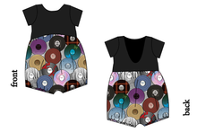 Load image into Gallery viewer, Era Records Low Back Romper and Bubble Romper