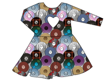 Load image into Gallery viewer, Era Records Molly Heart Back Twirly Dress