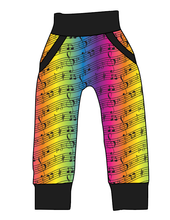 Load image into Gallery viewer, Neon Notes Beanpole Pants And Shorts