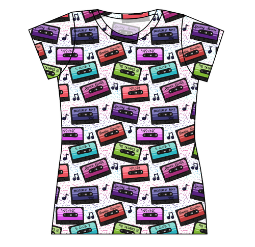 Mixtapes Ladies' Basic Tee