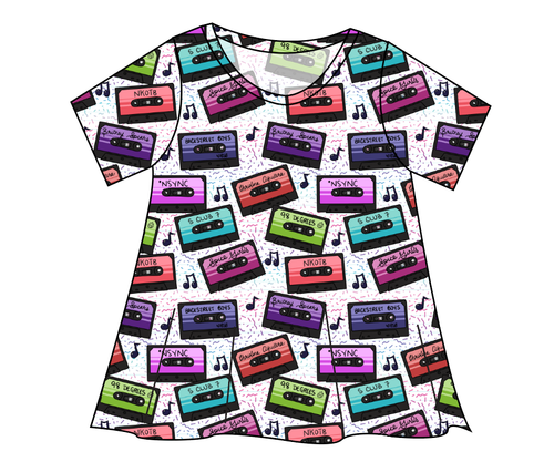 Mixtapes Ladies' Swing Tee