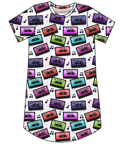 Mixtapes Ladies' T-Shirt Dress