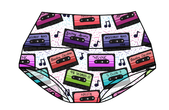 Mixtapes Ladies' Underwear