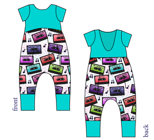 Mixtapes Low Back Romper and Bubble Romper