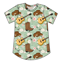 Load image into Gallery viewer, Floral Boots and Hats Kids&#39; Relaxed Tee