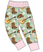 Load image into Gallery viewer, Floral Boots and Hats Ladies&#39; Joggers and Jogger Shorts