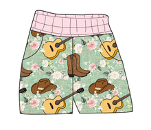 Load image into Gallery viewer, Floral Boots and Hats Ladies&#39; Joggers and Jogger Shorts