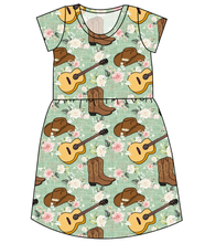 Load image into Gallery viewer, Floral Boots and Hats Ladies&#39; Play Dress