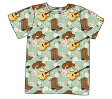 Load image into Gallery viewer, Floral Boots and Hats Mens&#39; Tee