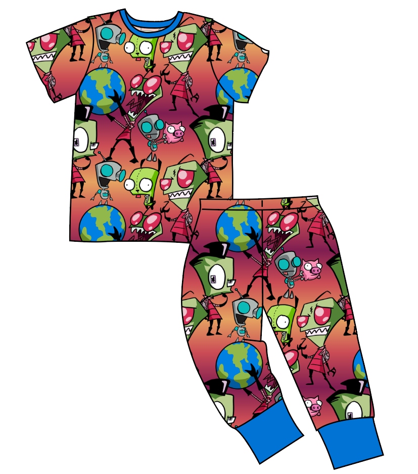 Invaders Basic Loungewear Set