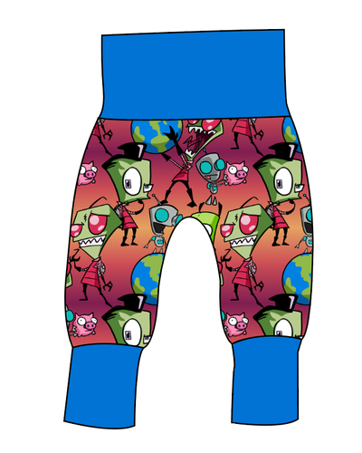 Invaders Grow With Me Pants And Shorts