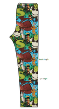 Load image into Gallery viewer, Get Outta My Swamp Basic Leggings