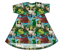 Load image into Gallery viewer, Get Outta My Swamp Basic T-Shirt Dress