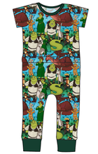 Load image into Gallery viewer, Get Outta My Swamp Bennett Pants and Shorts Length T-Shirt Romper