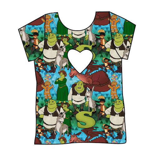 Get Outta My Swamp Cambria Heart Back Tee