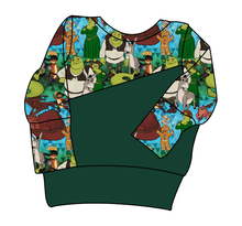 Load image into Gallery viewer, Get Outta My Swamp Grow With Me Hoodie (or Crewneck)