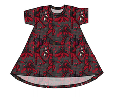 Load image into Gallery viewer, Merc With a Mouth Basic T-Shirt Dress