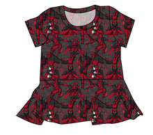 Load image into Gallery viewer, Merc With a Mouth Ladies&#39; Peplum Top