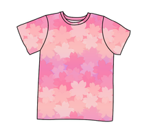 Load image into Gallery viewer, Cherry Blossom Ombre Basic Tee and Tank