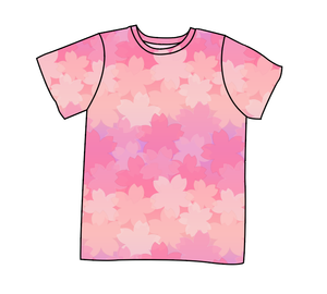 Cherry Blossom Ombre Basic Tee and Tank