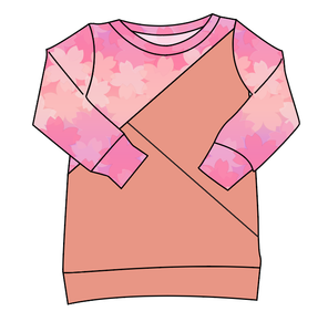 Cherry Blossom Ombre Classic Hoodie (or Crewneck)