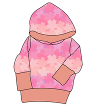 Load image into Gallery viewer, Cherry Blossom Ombre Grow With Me Hoodie (or Crewneck)