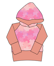 Load image into Gallery viewer, Cherry Blossom Ombre Grow With Me Hoodie (or Crewneck)