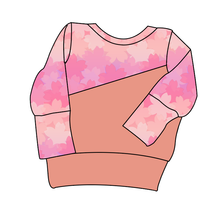 Load image into Gallery viewer, Cherry Blossom Ombre Grow With Me Hoodie (or Crewneck)