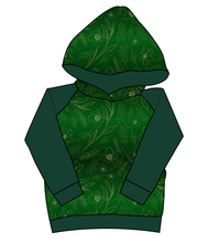 Load image into Gallery viewer, Fiona Floral Classic Hoodie (or Crewneck)