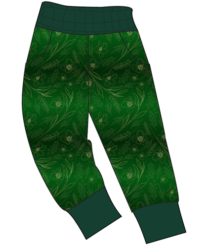 Fiona Floral Ladies' Joggers and Jogger Shorts