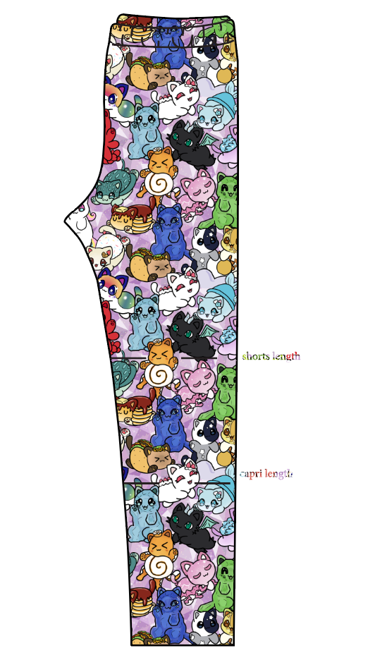 Meow Mates Basic Leggings