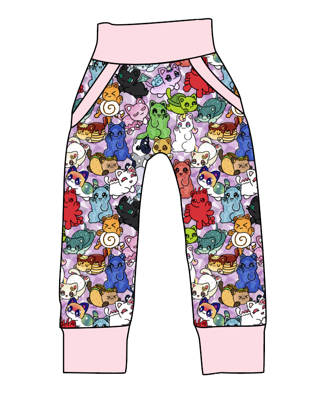 Meow Mates Beanpole Pants And Shorts