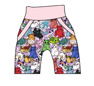 Meow Mates Beanpole Pants And Shorts