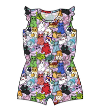 Load image into Gallery viewer, Meow Mates Ivy Summer Romper