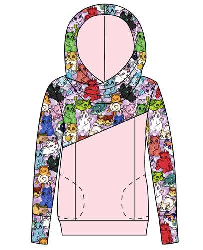 Meow Mates Ladies Hoodie