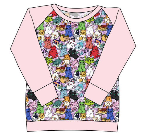 Meow Mates Ladies' Classic Crewneck