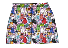 Load image into Gallery viewer, Meow Mates Ladies&#39; Lounge Shorts