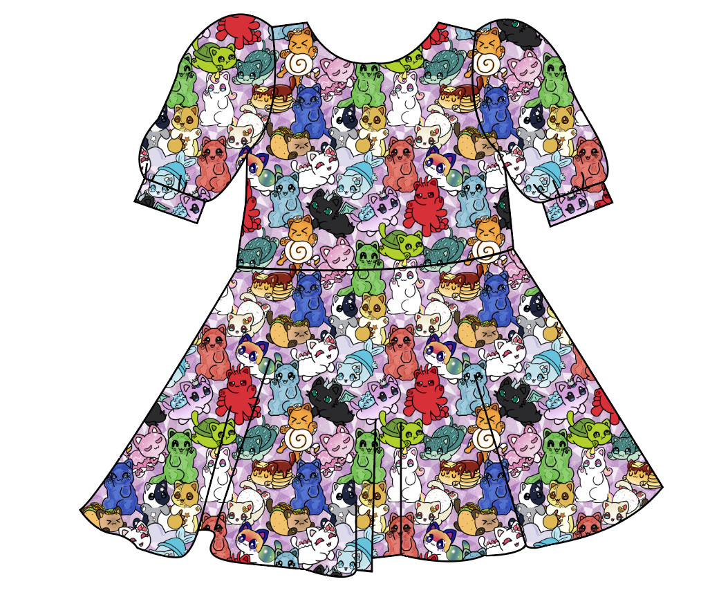 Meow Mates Prairie Dress