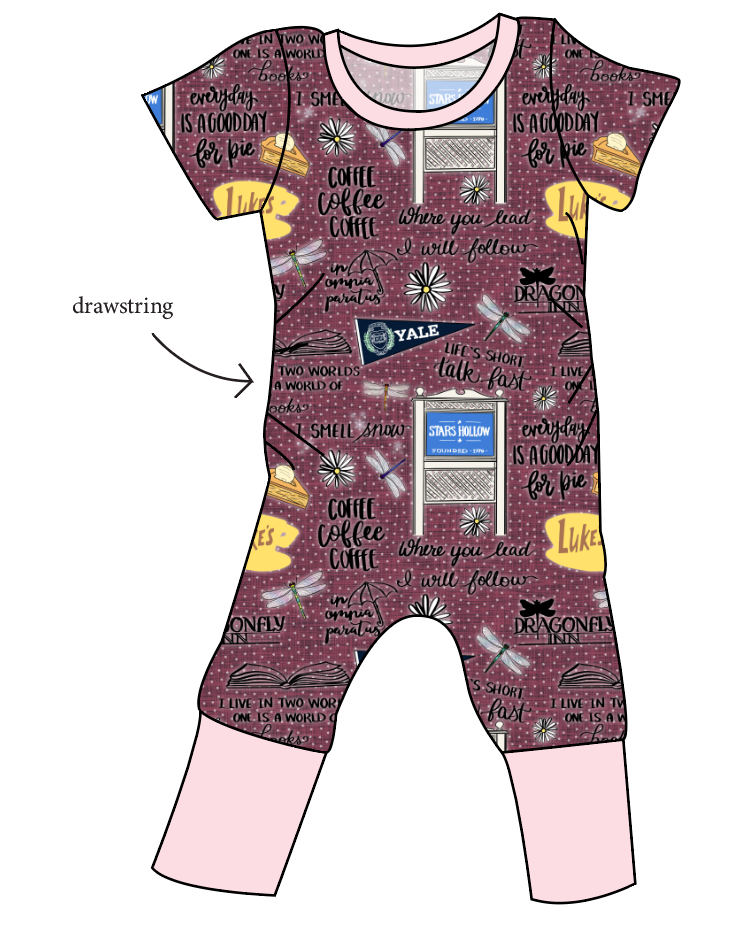 Stars Hollow Grow With Me Pants And Shorts Romper