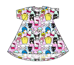 Kitty's Crew Basic T-Shirt Dress