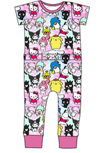 Load image into Gallery viewer, Kitty&#39;s Crew Bennett Pants and Shorts Length T-Shirt Romper