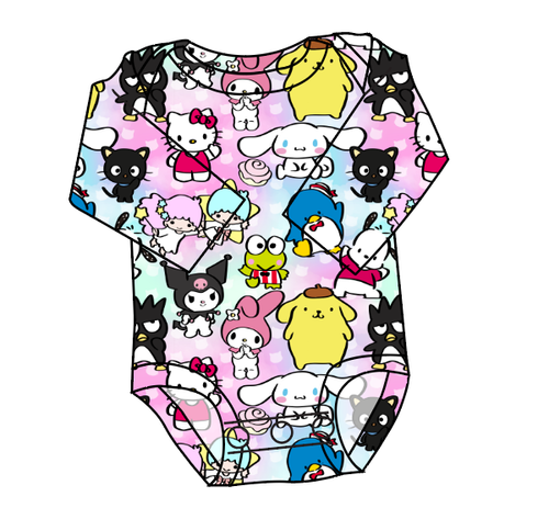 Kitty's Crew Lap Neck Bodysuit