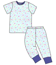 Load image into Gallery viewer, Cutesy Shapes Basic Loungewear Set