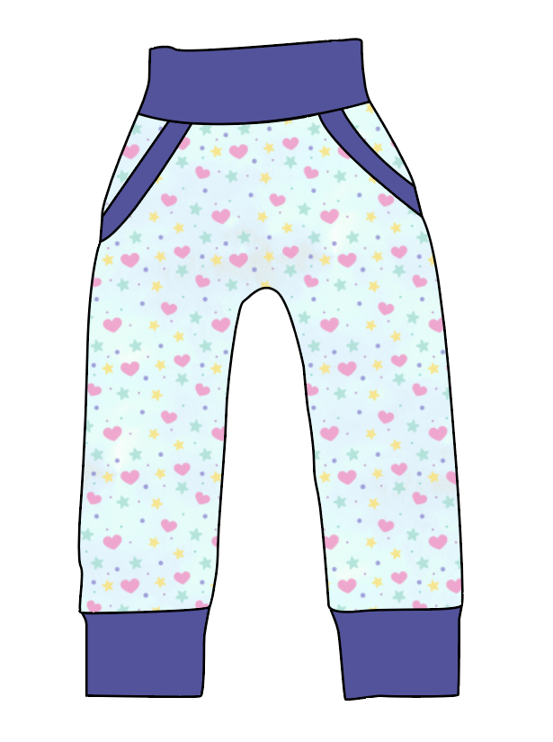 Cutesy Shapes Beanpole Pants And Shorts