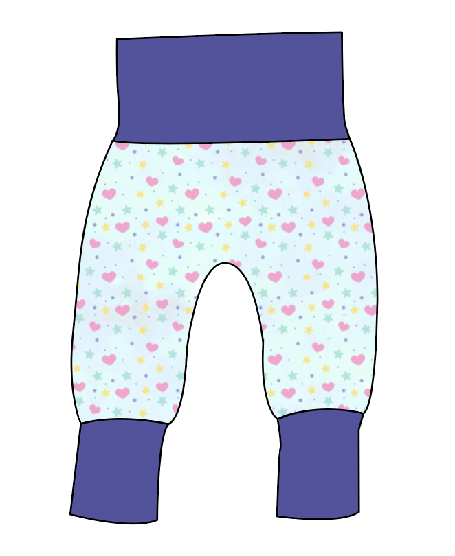 Cutesy Shapes Grow With Me Pants And Shorts