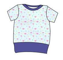 Load image into Gallery viewer, Cutesy Shapes Grow With Me Tee