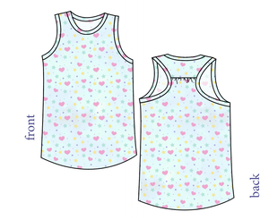 Cutesy Shapes Summer Tank